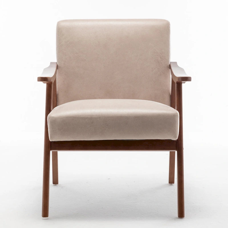 Chaise de salon en bois massif