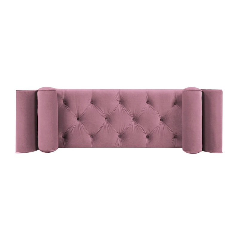 Banc d'entrée capitonné