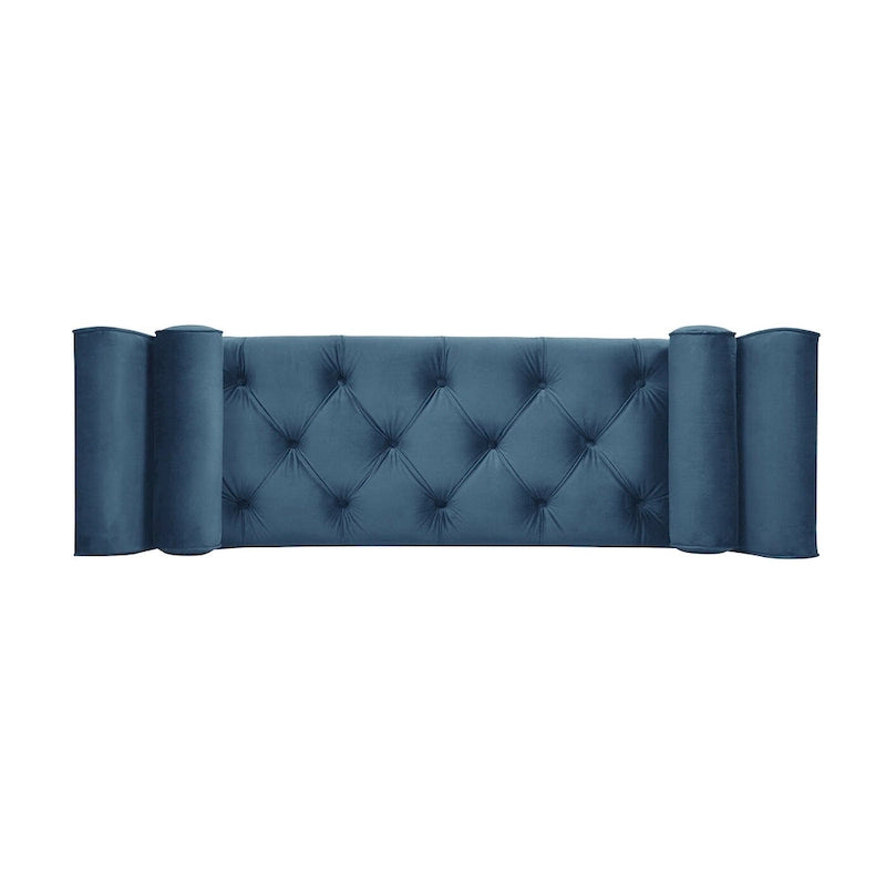 Banc d'entrée capitonné