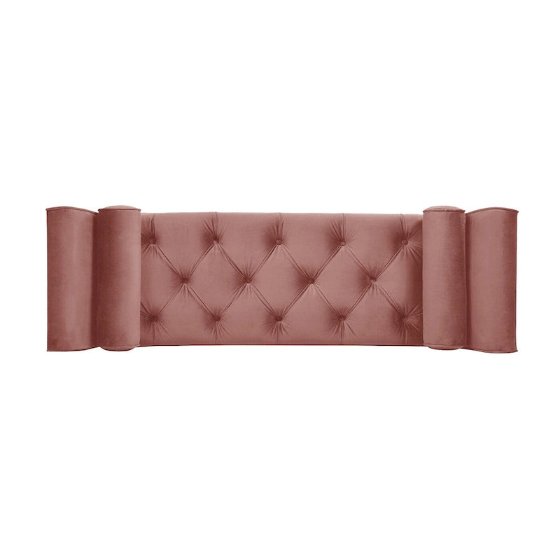 Banc d'entrée capitonné