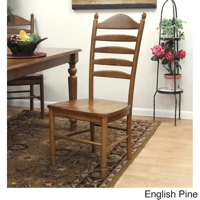 Chaise à dossier échelle