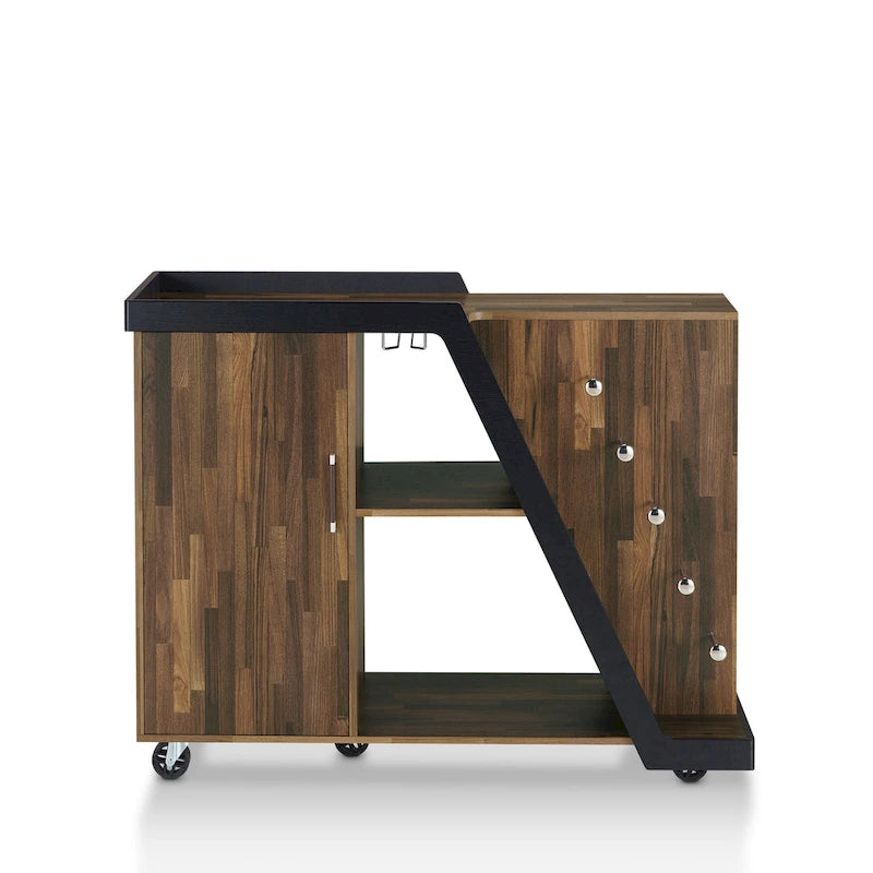 Armoire à vin mobile moderne à 6 étagères
