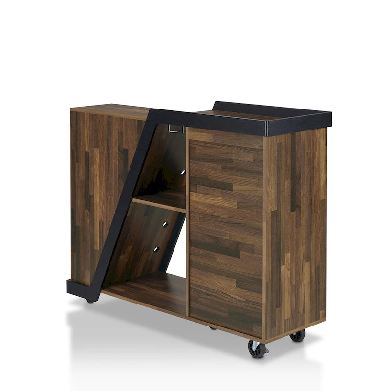 Armoire à vin mobile moderne à 6 étagères
