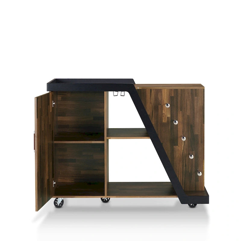 Armoire à vin mobile moderne à 6 étagères