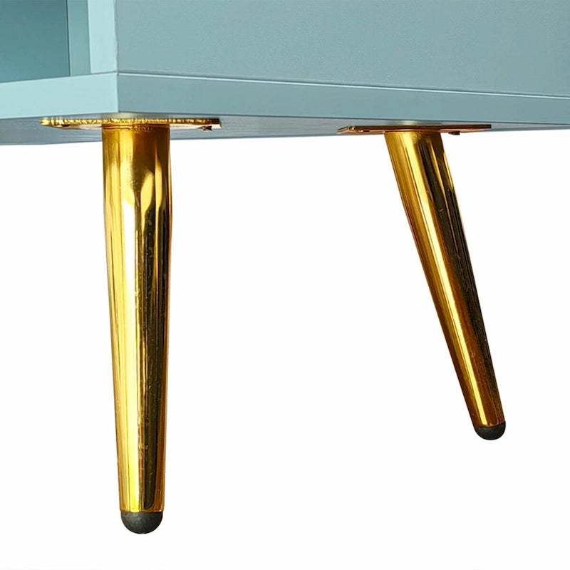 Banc à chaussures moderne avec compartiment caché et coussin rembourré