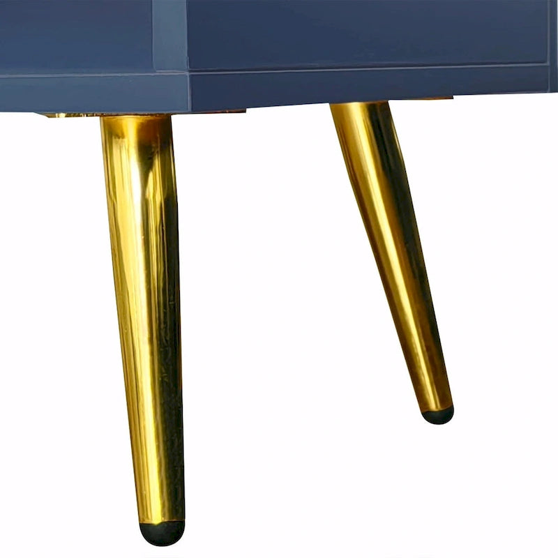 Banc à chaussures moderne avec compartiment caché et coussin rembourré