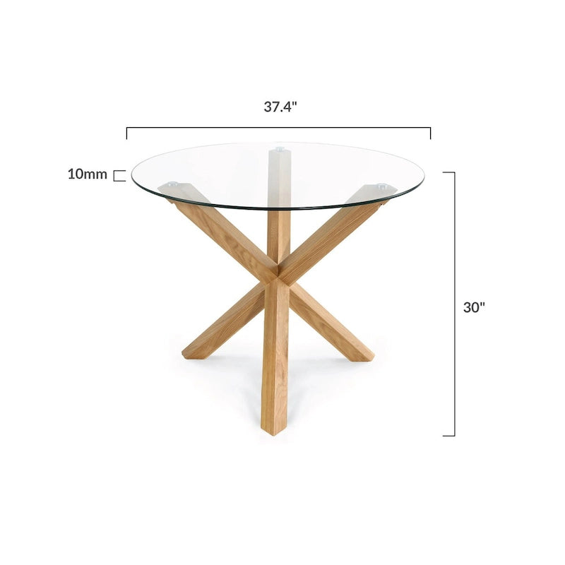Table à manger ronde de 95 cm