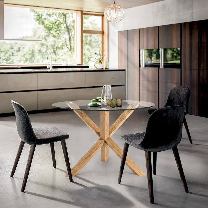 Table à manger ronde de 95 cm